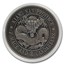 2020 China 1 oz Antique Silver Kiangnan Dragon Dollar Restrike