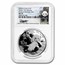 2020 China 30 g Ag Panda MS-70 NGC (Shanghai, Shenyang, Shenzhen)