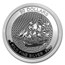 2020 Cook Islands 1 kilo Silver Bounty Coin