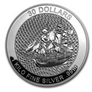 2020 Cook Islands 1 kilo Silver Bounty Coin
