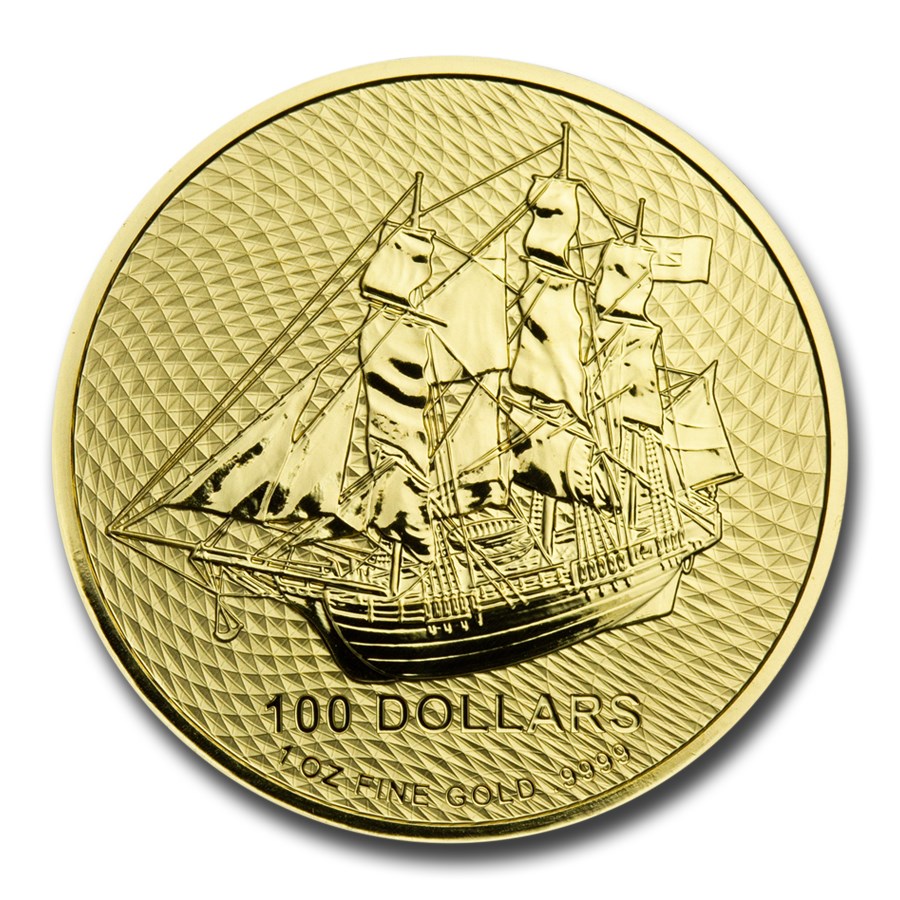 2020 Cook Islands 1 oz Gold Bounty Coin