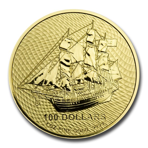 2020 Cook Islands 1 oz Gold Bounty Coin 2020 Cook Islands 1 oz Gold Bounty Coin