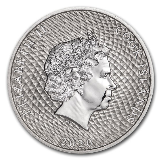 Buy 2020 Cook Islands 2 oz Silver Bounty Coin | APMEX