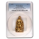2020 Cook Islands 3 oz Silver Madonna of Bruges MS-70 PCGS FDI 2020 Cook Islands 3 oz Silver Madonna of Bruges MS-70 PCGS FDI