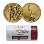 2020-D American Innovation $1 Septima Clark ($25 Roll) (SC)