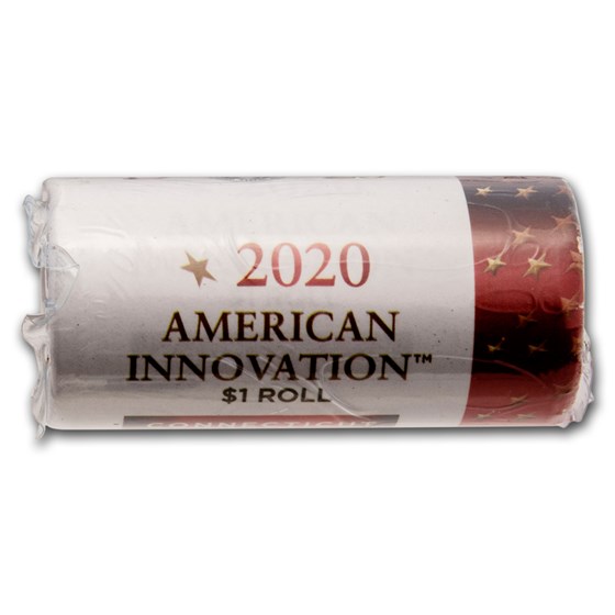 2020-D American Innovation $1 Variable Scale (25-Coin Roll) (CT) 2020-D American Innovation $1 Variable Scale (25-Coin Roll) (CT)