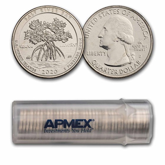2020-D ATB Quarter Salt River Bay Park & Preserve 40-Coin Roll BU 2020-D ATB Quarter Salt River Bay Park & Preserve 40-Coin Roll BU