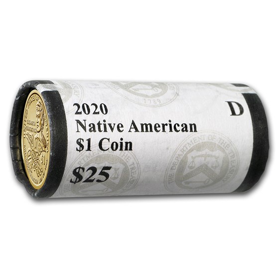 2020-D Native Amer $1 - Peratrovic Anti-Discrimination ($25 Roll) 2020-D Native Amer $1 - Peratrovic Anti-Discrimination ($25 Roll)