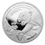 2020 Dem. Rep. of Congo Silver Extinct Predators Thylacoleo Canis