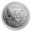 2020 Dem. Republic of Congo 1 oz Silver Extinct Predators Tiger