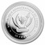 2020 Dem. Republic of Congo 1 oz Silver Predator Mosasaurus