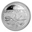 2020 Democratic Rep. of Congo 1 oz Silver Plesiosaurus BU