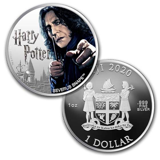 2020 Fiji 1 oz Silver Harry Potter Characters: Severus Snape 2020 Fiji 1 oz Silver Harry Potter Characters: Severus Snape