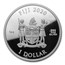 2020 Fiji 1 oz Silver Wolverine Proof