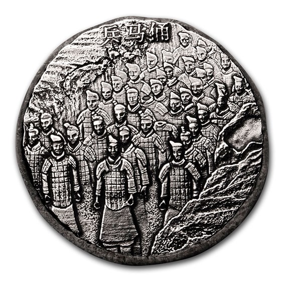 2020 Fiji 5 oz Silver Terracotta Army BU 2020 Fiji 5 oz Silver Terracotta Army BU