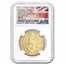 2020 GB 1/4 oz Gold Queen's Beasts The Lion MS-70 NGC ER