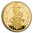2020 GB 1 oz Gold Queen's Beasts White Horse Proof (w/Box & COA)