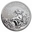 2020 GB 1 oz Silver Year of the Rat BU Damaged