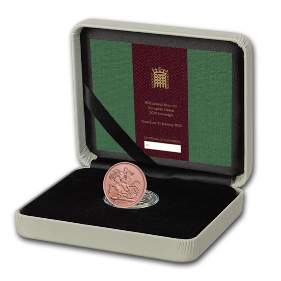 2020 GB Gold Strike on the Day Sovereign - Withdrawal from the EU 2020 GB Gold Strike on the Day Sovereign - Withdrawal from the EU
