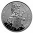 2020 GB Proof 10 oz Silver QB White Lion PF-70 NGC UCAM