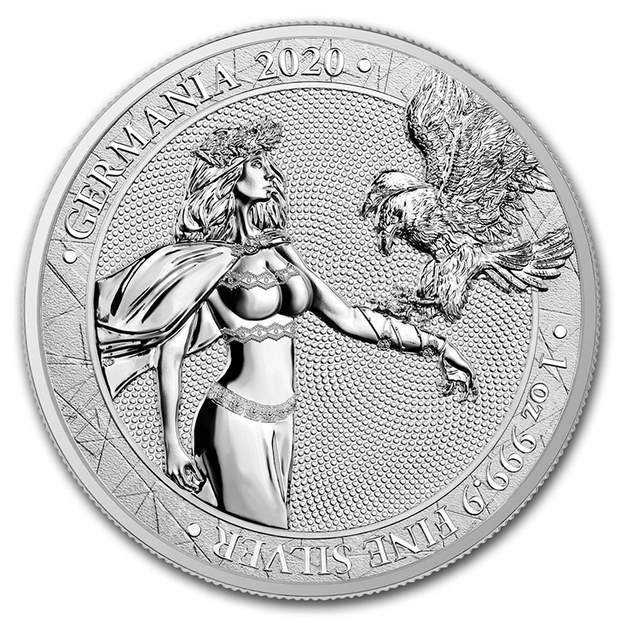 2020 Germania 1 oz Silver Round BU