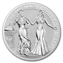 2020 Germania Allegories 1 oz Silver Round BU (Italia)