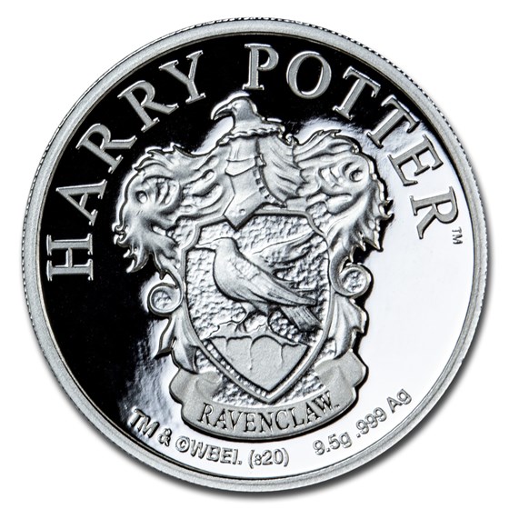 2020 Gibraltar Proof Silver Harry Potter School Crests: Ravenclaw