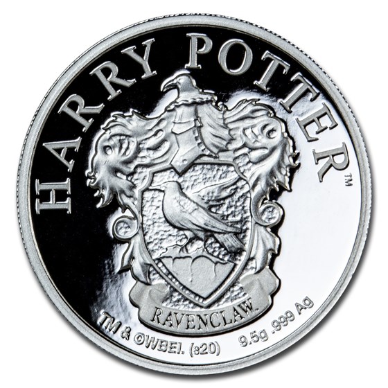 2020 Gibraltar Proof Silver Harry Potter School Crests: Ravenclaw 2020 Gibraltar Proof Silver Harry Potter School Crests: Ravenclaw