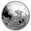 2020 Great Britain 1 kilo Silver Year of the Rat Prf (Box & COA)