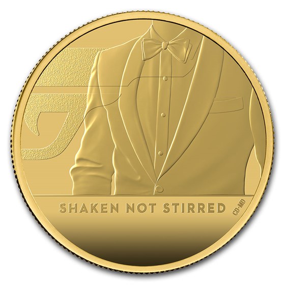 2020 Great Britain 1 oz Gold Proof James Bond 007 Coin #3 2020 Great Britain 1 oz Gold Proof James Bond 007 Coin #3