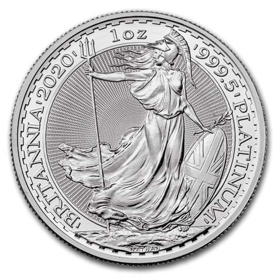 2020 Great Britain 1 oz Platinum Britannia BU 2020 Great Britain 1 oz Platinum Britannia BU