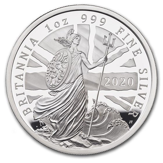 2020 Great Britain 1 oz Proof Silver Britannia 2020 Great Britain 1 oz Proof Silver Britannia