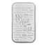 2020 Great Britain 1 oz Silver James Bond 007 Bar