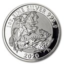 2020 Great Britain 1 oz Silver Valiant BU