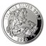 2020 Great Britain 1 oz Silver Valiant BU