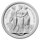 2020 Great Britain 2 oz Silver The Three Graces Proof