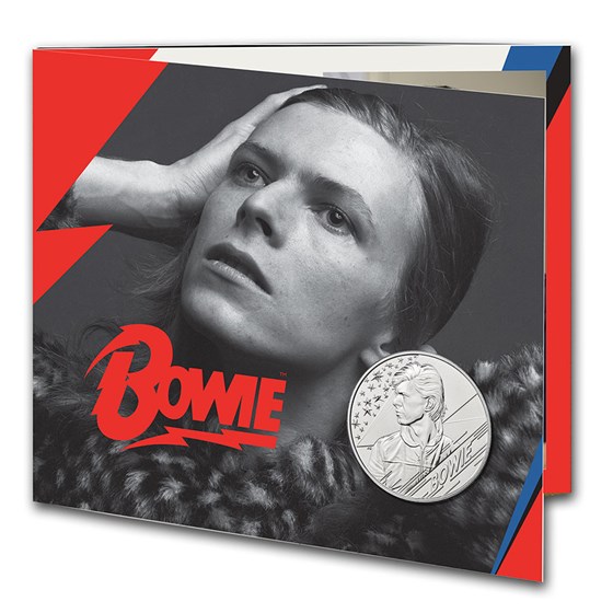 2020 Great Britain £5 Music Legends: David Bowie BU