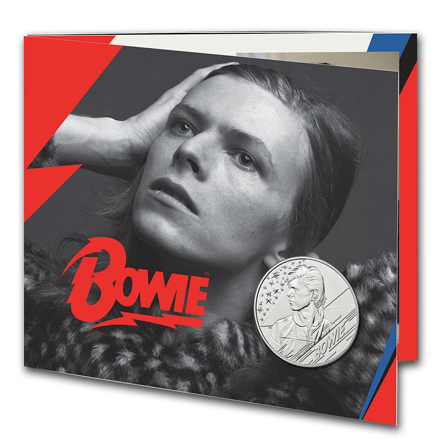 2020 Great Britain £5 Music Legends: David Bowie BU