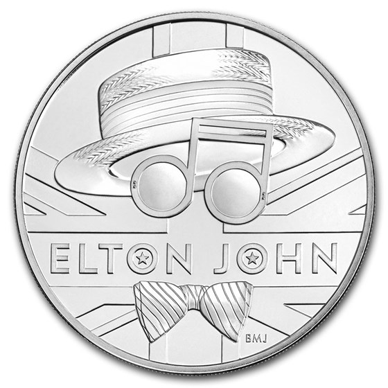 2020 Great Britain £5 Music Legends: Elton John BU 2020 Great Britain £5 Music Legends: Elton John BU