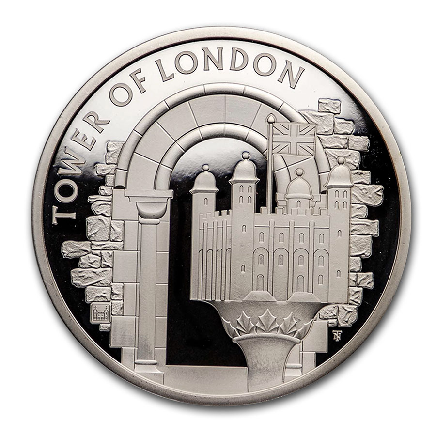 Buy 2020 Great Britain £5 Silver Proof The White Tower Piedfort