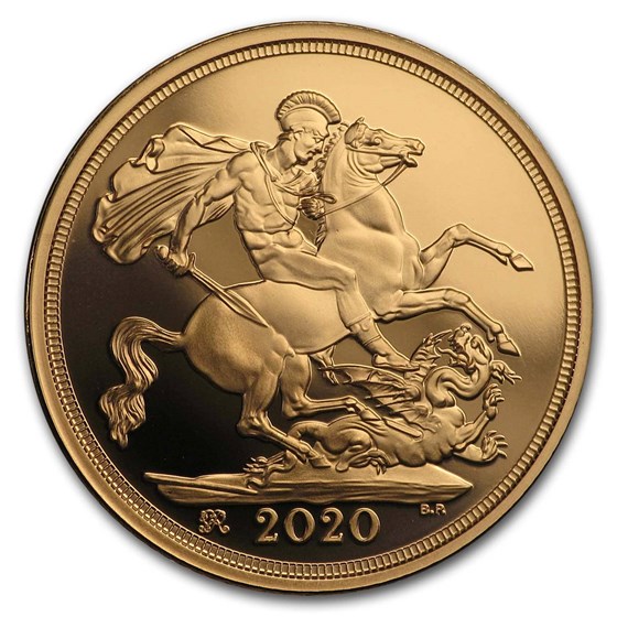 2020 Great Britain Gold Sovereign Proof (w/Box & COA)