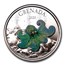 2020 Grenada 1 oz Silver Octopus Proof (Colorized)