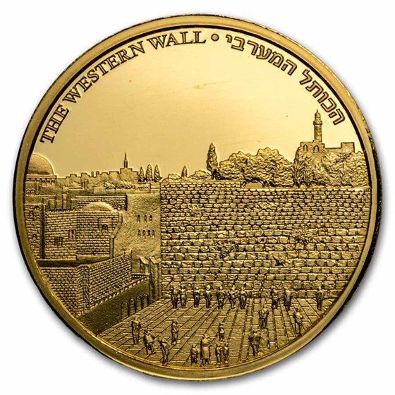 2020 Israel 1oz Gold Views of Jerusalem: Western Wall (abrasions) 2020 Israel 1oz Gold Views of Jerusalem: Western Wall (abrasions)