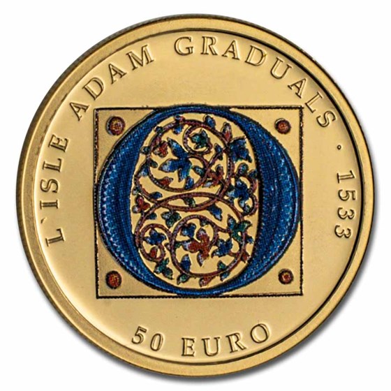 2020 Malta Proof Gold 50 Euro L'Isle Adam Graduals 2020 Malta Proof Gold 50 Euro L'Isle Adam Graduals