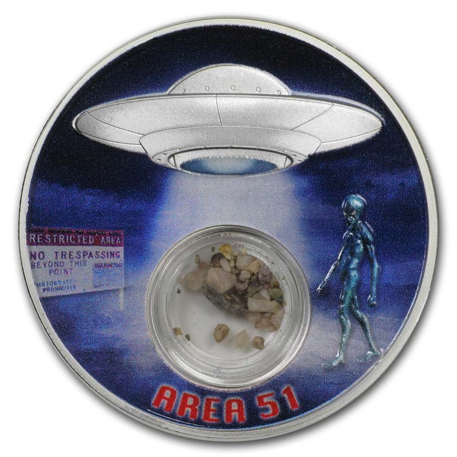 2020 Mesa Grande 1 oz Silver Area 51 Proof