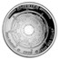 2020 Mesa Grande 1 oz Silver UFO Alien Invasion Curved Proof