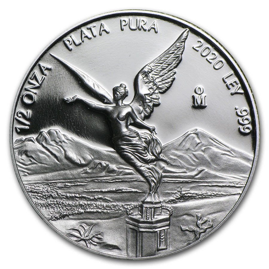 2020 Mexico 1/2 oz Silver Libertad Proof (In Capsule)