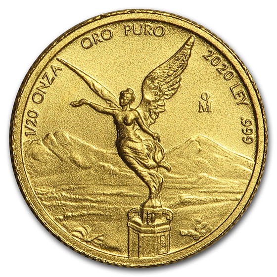 2020 Mexico 1/20 oz Gold Libertad BU 2020 Mexico 1/20 oz Gold Libertad BU