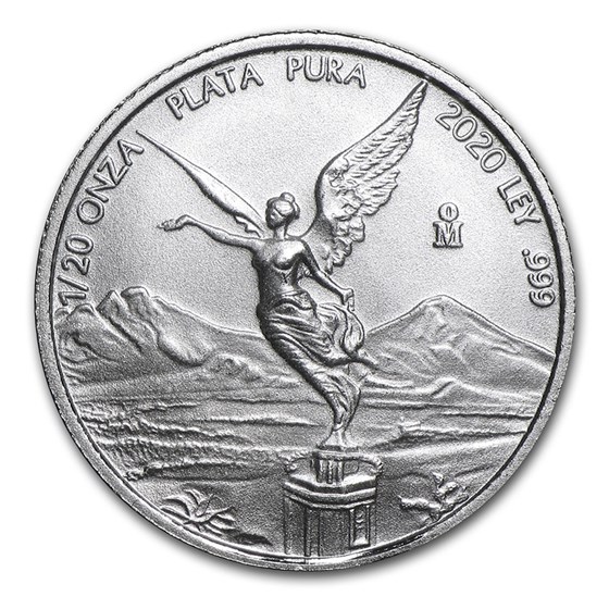 2020 Mexico 1/20 oz Silver Libertad BU 2020 Mexico 1/20 oz Silver Libertad BU