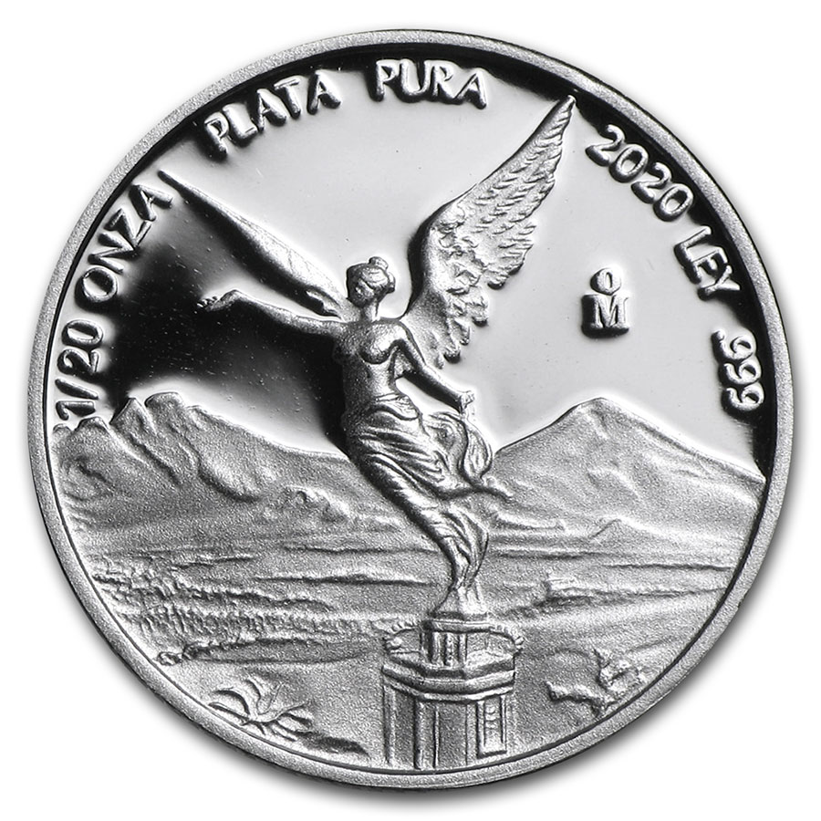 2020 Mexico 1/4oz Silver Libertad PROOF  *Treasure Coin Of Mexico ™"SHIPPING 